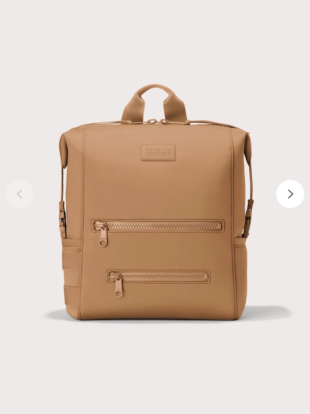 INDI NEOPRENE DIAPER BACKPACK LARGE Camel